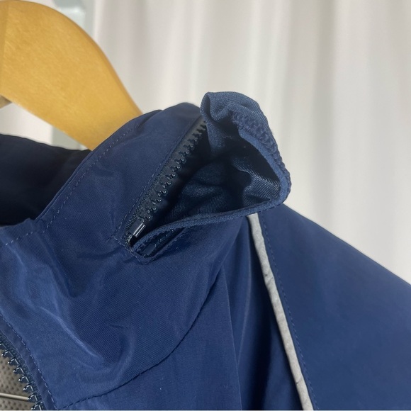 Skilcraft JWOD US Air Force Medium Windbreaker Rain Jacket Hooded Zip Workout - Picture 6 of 10